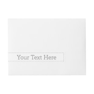 Create Your Own Wraparound Address Label