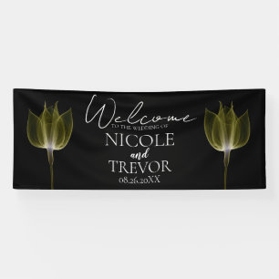 Create Your Own - X-Ray Flower Wedding Welcome Banner