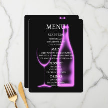 Create Your Own X-Ray Wine Glass & Bottle
