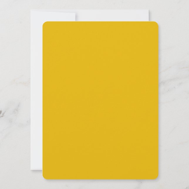 Create Your Own Yellow Custom Design (Back)