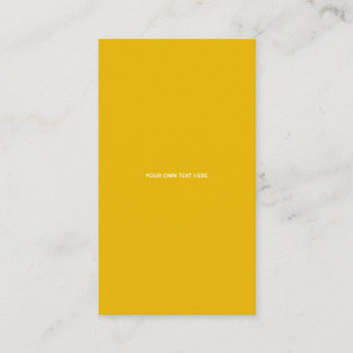 Create Your Own Yellow Custom Design Enclosure Card
