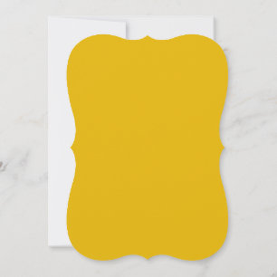 Create Your Own Yellow Custom Design Thank You Card