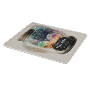 Create Your Own Yellow Magical Heart Love Cutting Board