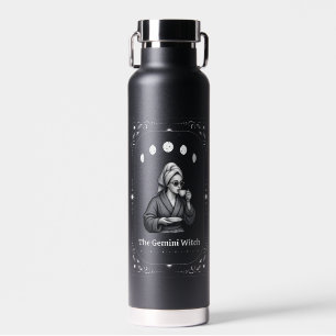 Create Your Own Zodiac Tarot Coffee Lover Gemini Water Bottle