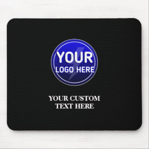 Create your owner's custom logo/editable template mouse pad
