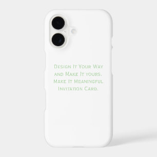 Create Your Personalise
