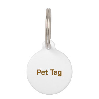 Create Your Personalise 0.88” Pet Tag