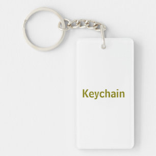 Create Your Personalise 1.5" x 2.75" Key Ring
