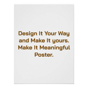 Create Your Personalise 20" x 26.67" Poster