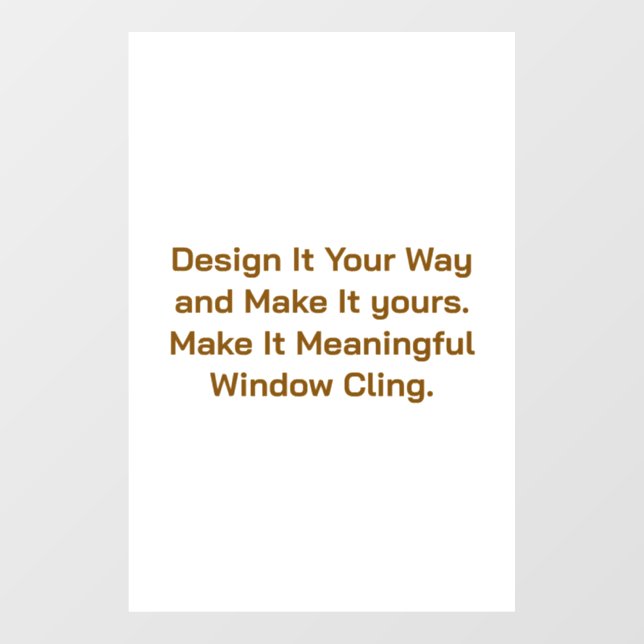Create Your Personalise 20" x 30" (Sheet)