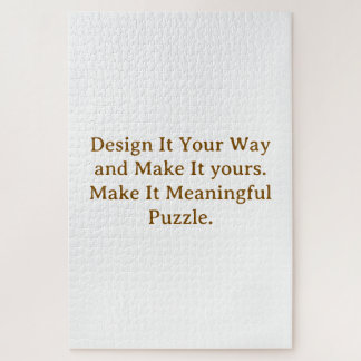 Create Your Personalise 20" x 30", 1014 pieces Jigsaw Puzzle