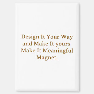 Create Your Personalise 2.5" x 3.5" Magnet