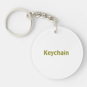 Create Your Personalise 2" Key Ring