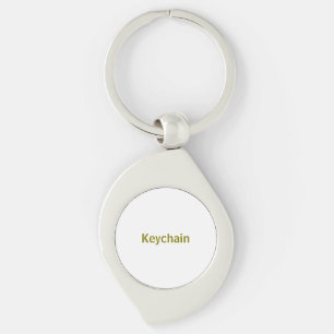 Create Your Personalise 2"l x 1.4"w (swirl) Key Ring