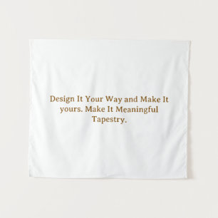 Create Your Personalise 34" x 40" Tapestry