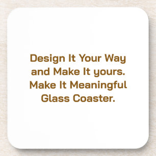 Create Your Personalise 3.8" x 3.8" Coaster