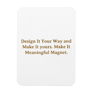 Create Your Personalise 3" x 4" Magnet