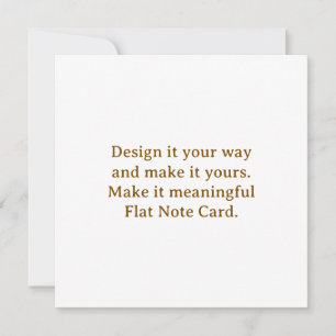 Create Your Personalise 5.25" x 5.25" Card