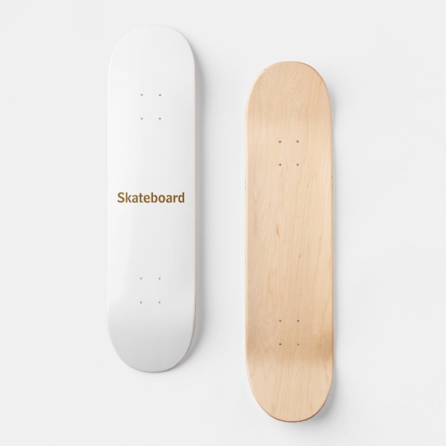 Create Your Personalise 7 7/8" Skateboard (Front)
