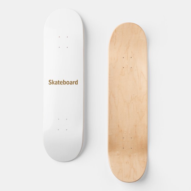Create Your Personalise 8 1/2" Skateboard (Front)