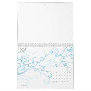 Create Your Personalise 8.5" L x 11" W Calendar