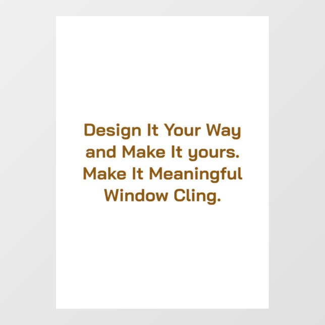 Create Your Personalise 8" x 11" (Sheet)