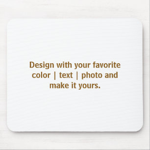 Create Your Personalise 9.25"l x 7.75"w Mouse Pad