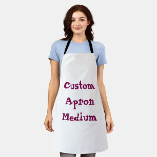 create your personalise Medium simple kitchen Apron