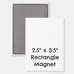 Create Your Personalised 2.5" x 3.5" Rectangle Magnet