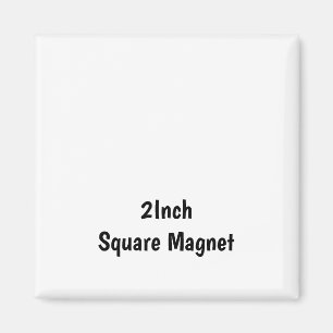 Create Your Personalised 2" Square Magnet