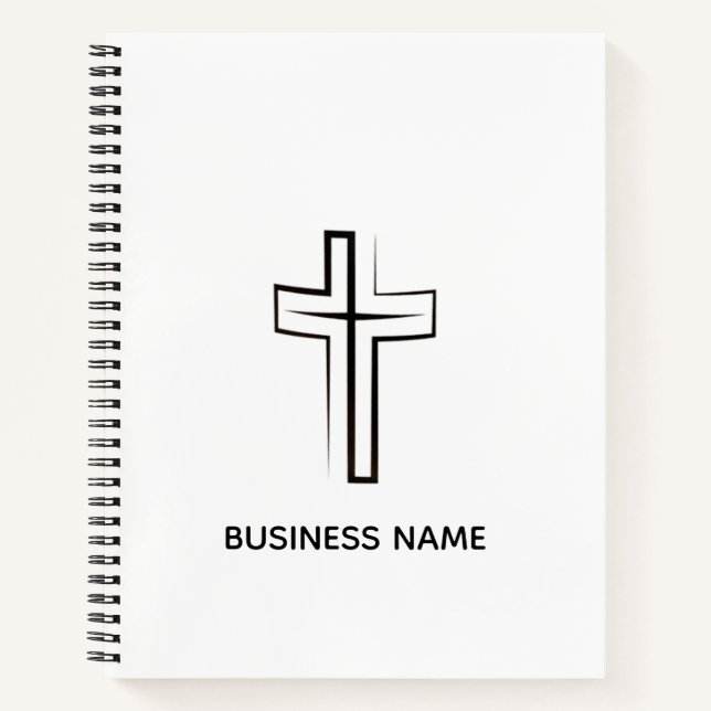 Create Your Personalised 8.5" x 11" Spiral Notebook (Front)
