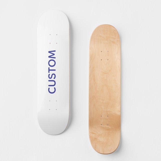 Create Your Personalised 8" Skateboard Deck (Front)