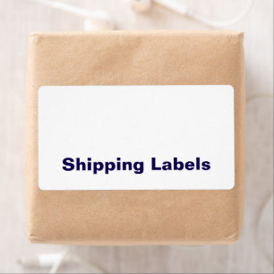 Create your Personalised Shipping Labels