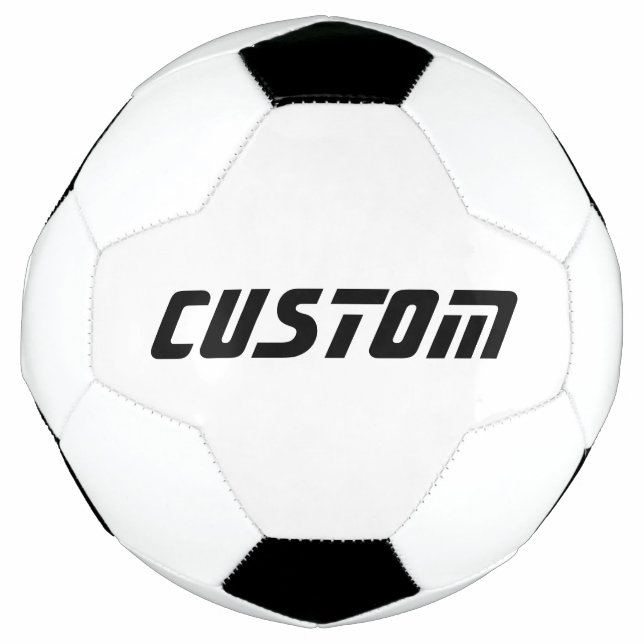 Create Your Personalised Soccer Ball (Front)