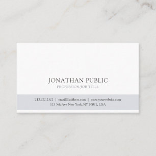 Create Your Professional Classic Stylish Simple Business Card