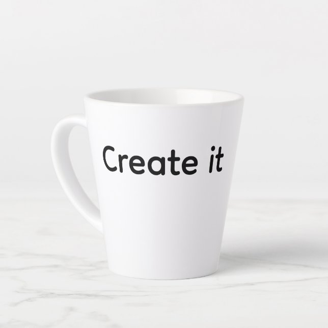 Create Your Promotional Mug Giveaway (Left Angle)