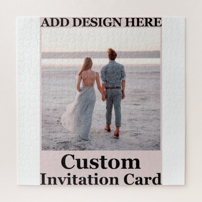 create your unique custom jigsaw puzzle (Vertical)