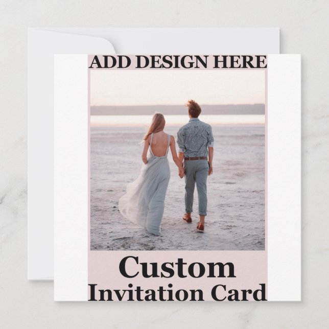 create your unique custom save the date (Front)