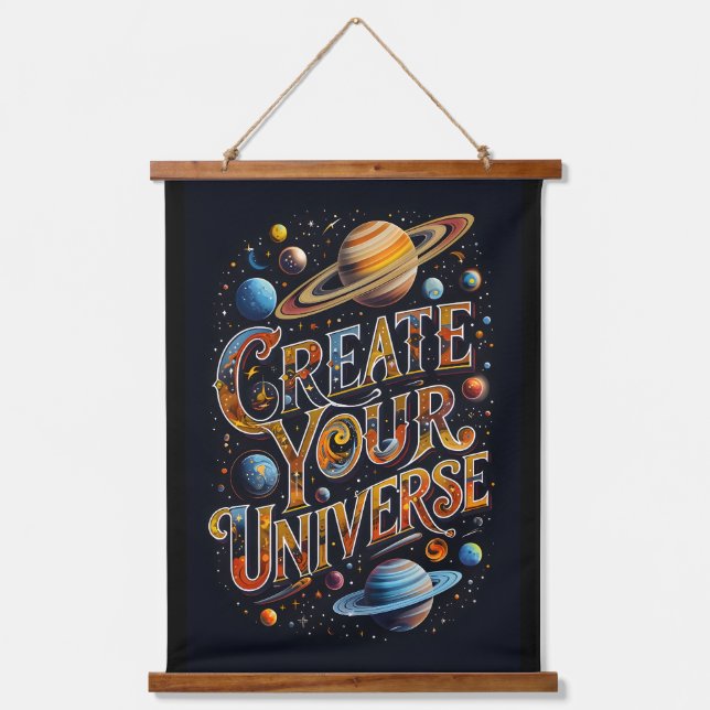 Create Your Universe Colour Burst Hanging Tapestry (Front)