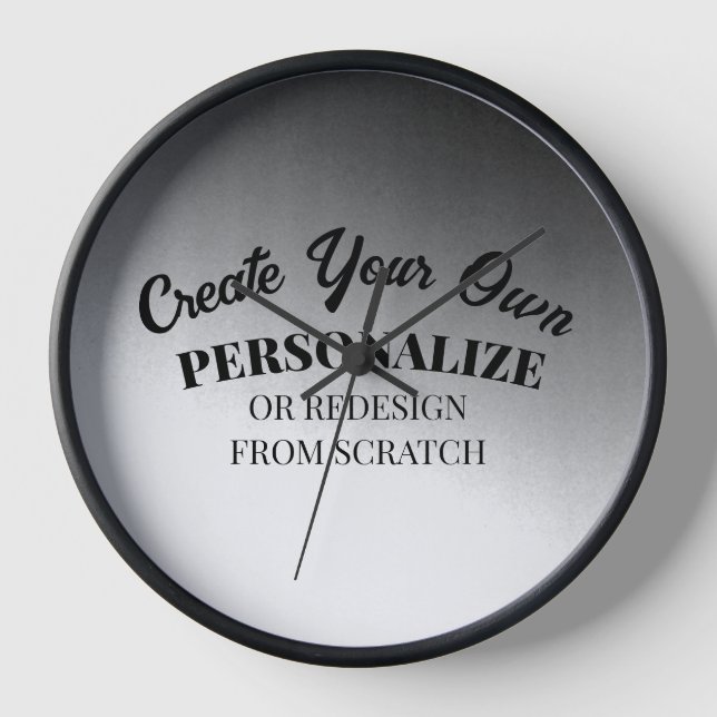 Create Your Very Own Custom Clock (Front)