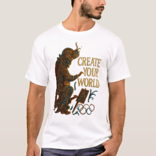 Create Your World – Ornamental Artist Design		 T-Shirt