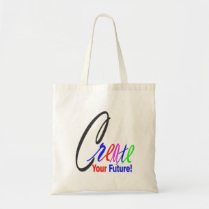 Create Yourself motivational Tote Bag