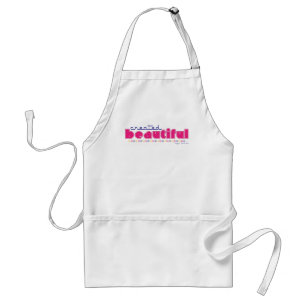 Created Beautiful (by God) ladies Christian apron