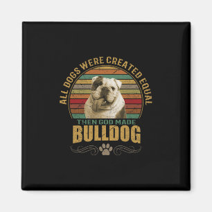 Created Bulldog Magnet