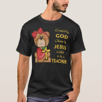 Created By God Called To Teach Sweet Bear Teacher