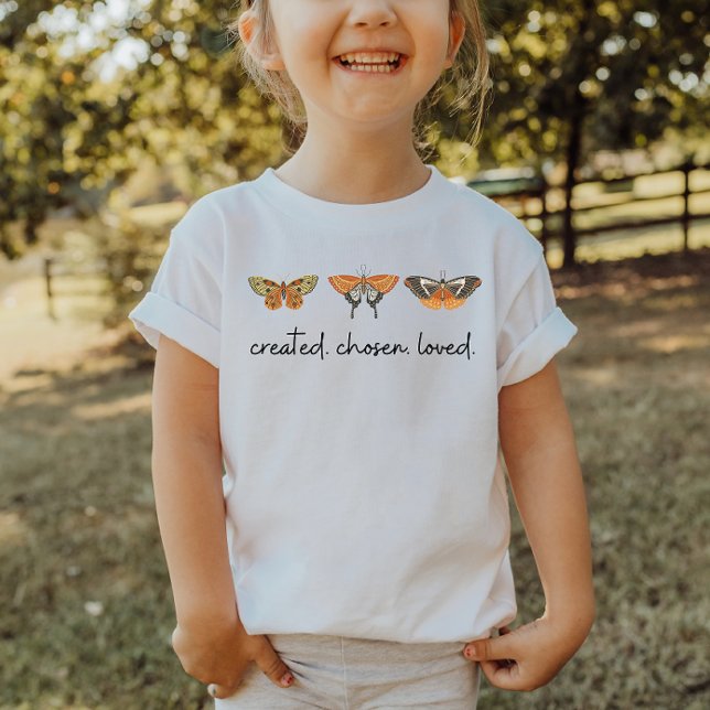 Created Chosen Loved Christian Kid's Shirt (Creator Uploaded)