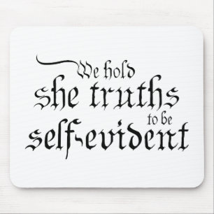 Created Equal mouse pad