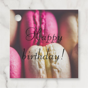 Created for you, elegant, photo, greeting, persona favour tags