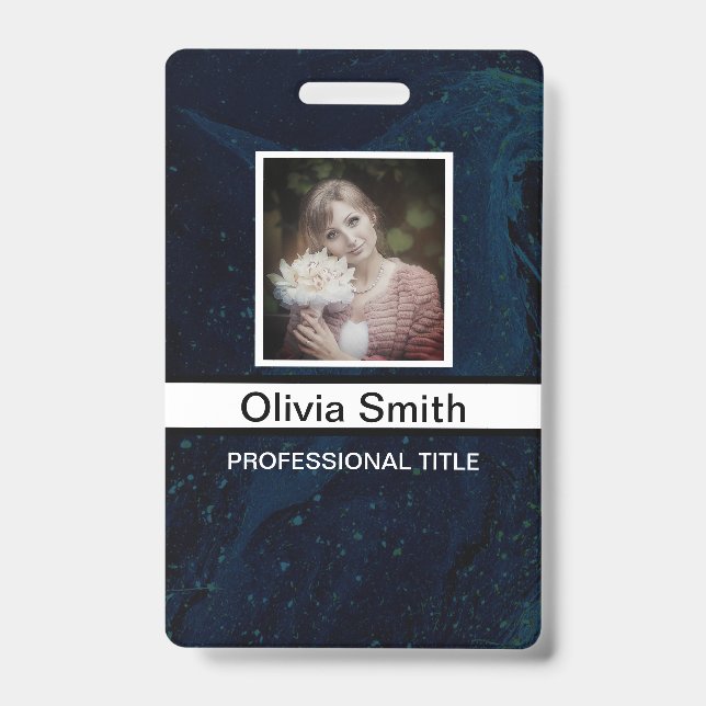 Created for you, stylish ID badge (Front)