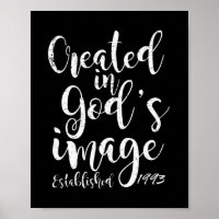 Created In God's Image 1993 30th Birthday